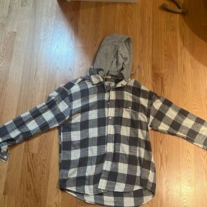 American Eagle - It's a flannel AND a hoodie! Best of both worlds